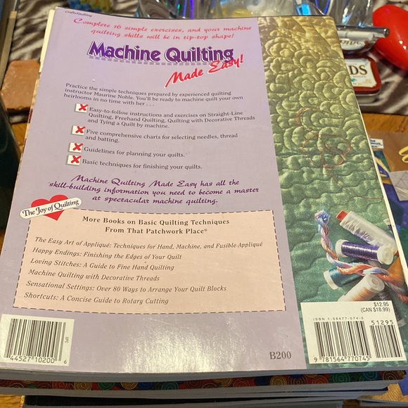 Machine Quilting Made Easy by Maurine Noble - Picture 2 of 2